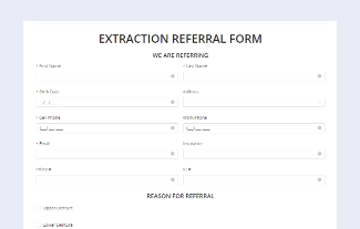 Extraction Referral Form