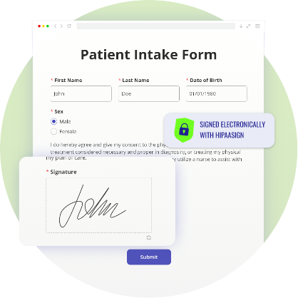 Online Form With E-Signature