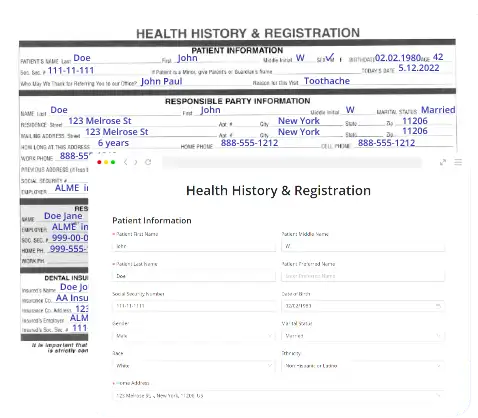 Digital medical forms and printable forms in pdf