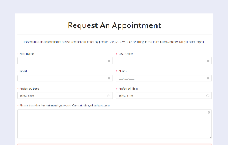 Request An Appointment